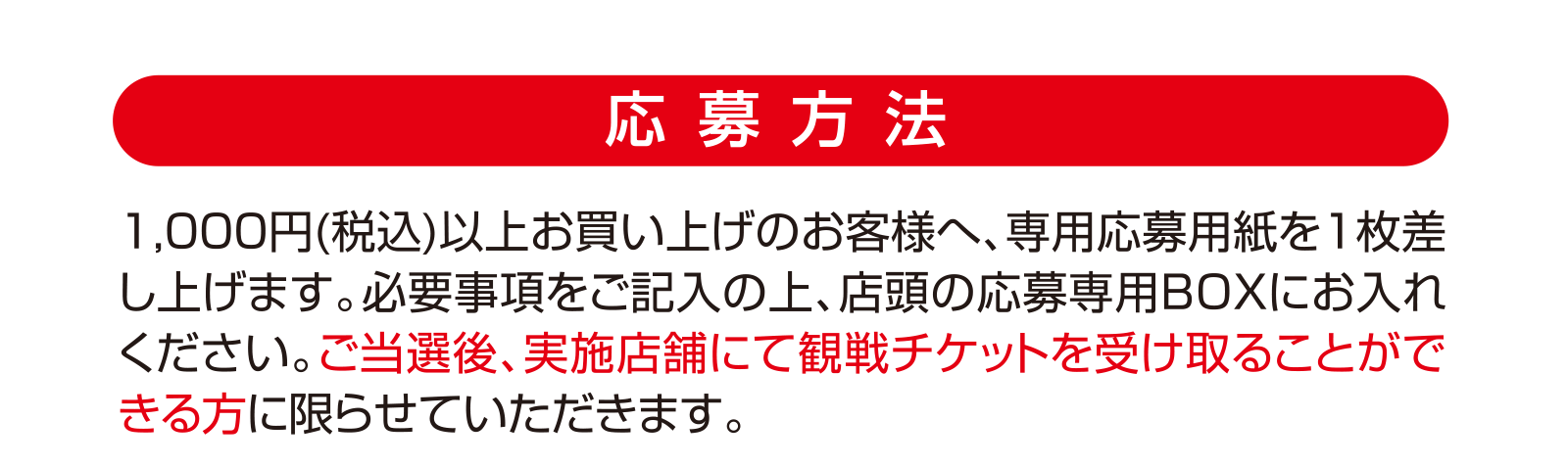 応募方法